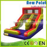 New Point PVC Trampoline Inflatable Sliding City for Kids