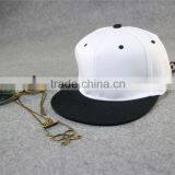Wholesale 2016 Newest Lace-up Back Flat Brim Blank Snapback Hats thumbnail-3