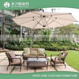 UV resistant classic outdoor rattan jardin garden balcony sofa set furniture