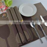 Dark Brown Coffee Color Wine Cup Background Picture Placemat45*30cm for Table Decoration thumbnail-5