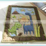 Emboidery Baby Boys Dinosaur Bedding Set Crib Bedding Set From Professional Manufacturer thumbnail-2