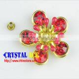 Assorted Colors Fresh Style Metal Flower,craft Metalware Flower Pieces,shoes Decorative Metal Flowers thumbnail-4