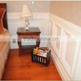 Modern Mahogany Wooden Magazine Rack Monica, Wooden Magazines Rack, Wooden Display Rack, Wooden Book Racks for Office thumbnail-3