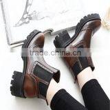Platform Sole Thigh High High Platform Sexy Lady Heel Deep Brown Boots thumbnail-2