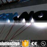 Stainless Steel Border Acrylic Led Sign Advertising Board thumbnail-4