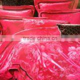 Cotton Jacqurd With Lace Bedding Set