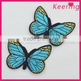 hot Vivid butterfly designs sew on garment