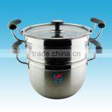 Good Quality Stainless Steel 3 Tier Food Steamer Cooker