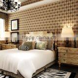 High Quality Lattice Design Hotel Decoration Wallpaper