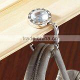 Metal Folding Table Bag Holder for Hangbag Portable thumbnail-1