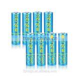RENEW Brand NiMH AA 2800mAh Ready-To-Use AA Rechargeable Batteries 8Pack thumbnail-1