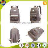 Competitive Price Excellent Quality Fashion Canvas School Bag for Teens thumbnail-3