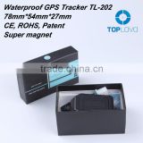 Factory car gps tracker, waterproof gps tracker for motor, bicycle gps tracker with waterproof case TL-106