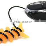 Fish Shape Silicone Cable Wire Organizer Bobbin Winder/cable Organizer thumbnail-6