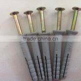 Nylon Hammer Fixing Anchors With Nail Screw thumbnail-2