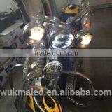 5.75Inch Motorcycle Led Headlights Projector Daymaker Replace Hid Kit For Harley thumbnail-6