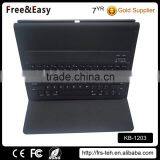Factory Price 78keys Bluetooth Wireless Keyboard With Leather Case thumbnail-2