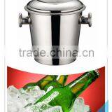 Stainless Steel Ice Bucket With Lid thumbnail-1