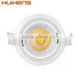 High Quality 7W Low Strobe Aluminum Dimmable Cob Led Recessed Ceiling Light for Steam Room thumbnail-2