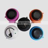 2016 HOT sell Hamburger Mini fashional Speaker for Laptop Computer iPod iPhone with 3.5 mm jack