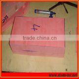 Pink Color Tooling Board Used for Tooth Model Pattern On The CNC Machine thumbnail-4