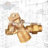 WD-1503 Bronze Conical Valve of Water Meter Connector With Lockable thumbnail-1