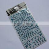 2015 New Design Hot Sale Alphabet Letters Pvc Glitter Sticker/custom Pvc Glitter Sticker thumbnail-1