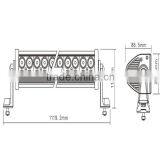 2014 NEW 240W 41.5 Inch off Road Led Light Bar Super Bright Affordable Price Latest Curved LED Light Bar thumbnail-2