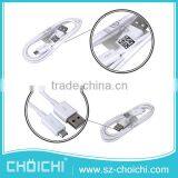 Factory Supply 1m White Electric Original Micro Usb Charging Cable for Samsung