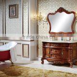 QY-G13172 Modern Factory Directly Solid Wood Bathroom Cabinet thumbnail-1