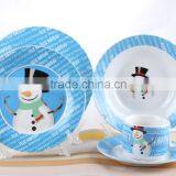 Christmas Porcelain Dinner Set/ceramic Dishes/american Style Dinnerware thumbnail-3