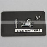 3d Stickers Chrome Car Custom Separated Letters /V6 Car Emblem thumbnail-5