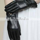 Selling Well Fashion Women Leather Gloves for Winter thumbnail-1