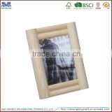 High quality custom wooden photo frame for home decor , photo picture frames wholesale