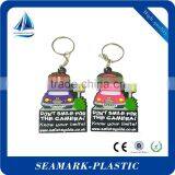 2016 Bulk Cheap Promotional Gifts Custom Rubber Keyring for Events