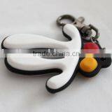 Eco-friendly Silicone Rubber Keychain