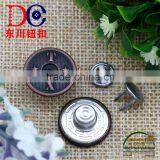 Ecofriendly Antique Copper Double Pin Jeans Button Denim Button