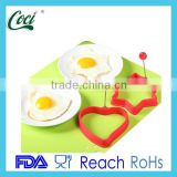 Popular Food Grade durable fashionable silicone egg rings
