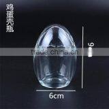 Egg Shape Empty Glass Bottle for Pudding thumbnail-2
