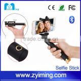 Zyiming hot sale bluetooth selfie stick Z07-6V selfie camera stick for mobile phone