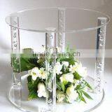 Beautiful Acrylic Wedding Stands for Cake thumbnail-1