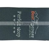 factory direct main label woven labels for bags factory sale labels for purses