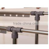 Aluminium Standing and Movable Style Laundry Rack Hanger thumbnail-3