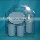 Soap Dish Also Toiletbrush Holder Blue Color Ceramic Bathroom Sanitary Set thumbnail-4