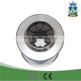 All Sizes Blue Round High Performance Exhaust Muffler thumbnail-5