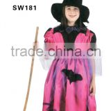 SW181 Witch halloween costume for kids