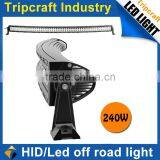 New Styling Wiring Harness 240W LED OFFROAD LIGHT BAR Auto 4x4 Led Offroad Light Bar go Kart thumbnail-1