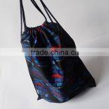 Cheap Polyester Sublimation Printed Drawstring Bag