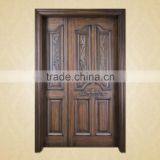 American Style Oak Wood Double Swing Door thumbnail-5