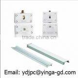 High Quality Zinc Alloy Plate With Brass Caster Wheel for Sliding Door From Wheel Factory thumbnail-1